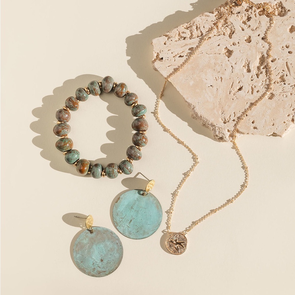 Patina Clay Bracelet - Picture 3 of 4